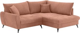 Mr. Couch Ecksofa »Blackburn II, L-Form« Mit Kaltschaumpolsterung bis 140 kg belastbar
