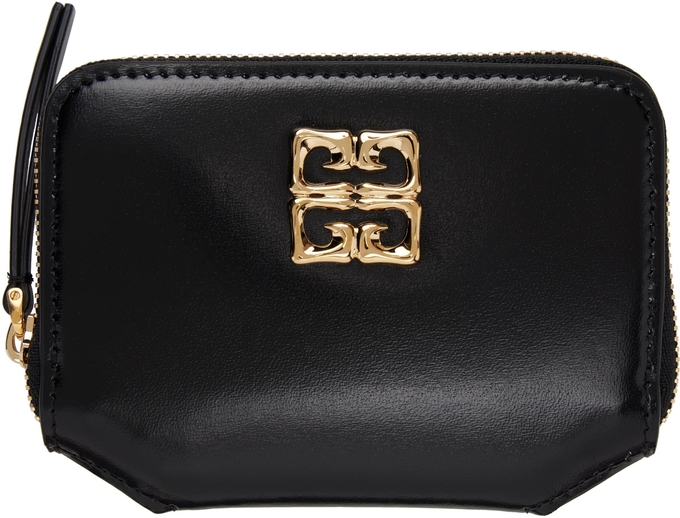 Givenchy Black 4G Liquid Zipped Wallet from $650.00 - on