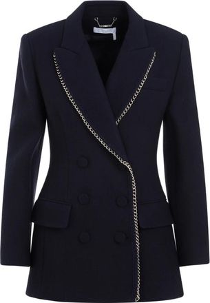 Chlo&eacute; Ink Navy Jas - Dames - Blazers - Blauw - XS - Wol - Jassen
