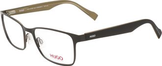 HUGO BOSS Mens 53 mm Brown Opticals