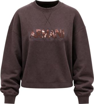A|X Armani Exchange Donna, Felpe, Marrone, XS, new