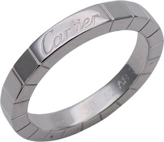 Cartier White Gold White Gold (18K) Band Ring (Pre-Owned)