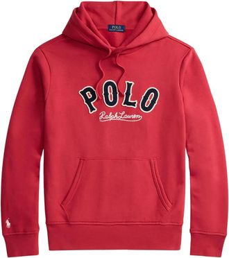 Polo Ralph Lauren Hoodie met logodetail - Rood