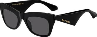 Etro 0004/G/S 807/IR Womens Sunglasses Black Size 51