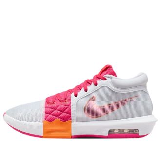 Nike LeBron Witness 8 EP White Bright Mandarin Pink FB2237-104