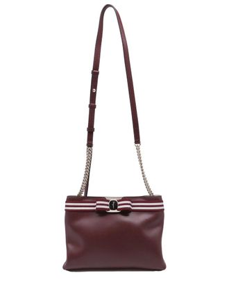 Ferragamo Vara Bow Shoulder Bag (Authentic Pre-Loved)