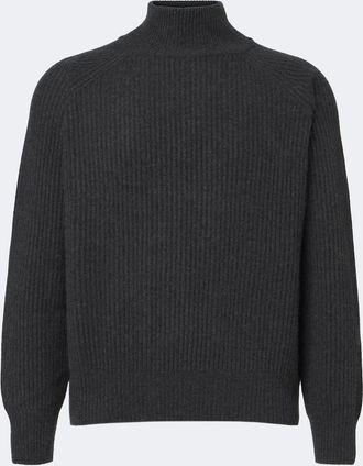 Le Kasha Pullover in cashmere a coste