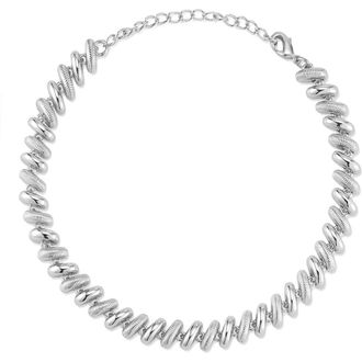 Chloe and Madison Macaroni Bracelet in Silver at Nordstrom Rack