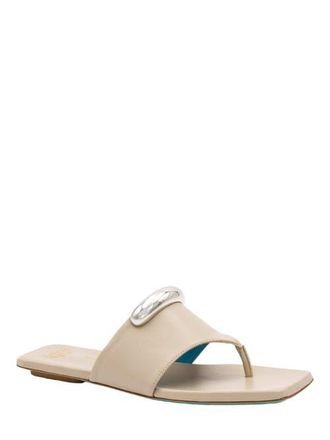 Valentina Rangoni Circe Thong Flat Sandal in Corda at Nordstrom, Size 6.5