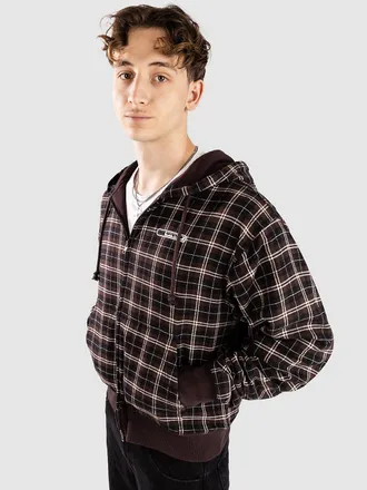 Empyre Beach Blanket Sweatjacke braun