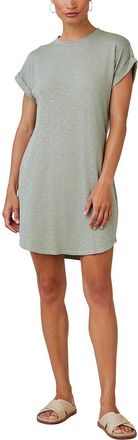 Bella Dahl Roll Sleeve T-Shirt Dress