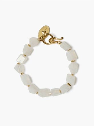 Chan Luu Womens Maris Bracelet In Gold/moonstone