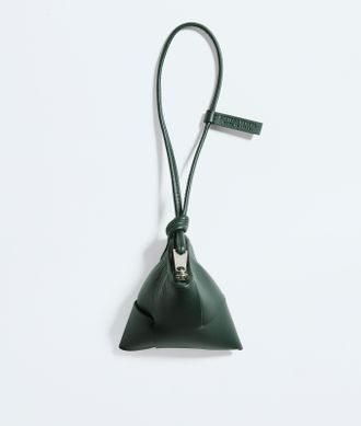 Bottega Veneta Charm Portamonete Angolo - Verde - Unisex - U