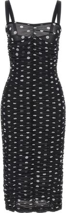 Dolce & Gabbana BlackWhite Mambo Dress