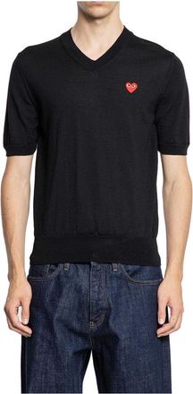 Comme Des Garçons Hombre, Camisetas, Negro, Talla: M