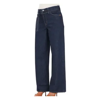 Levi's Dames, Jeans, Blauw, Maat: W32 Katoen