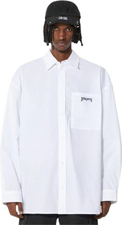 032c Casual Shirts - Heren - Zakelijke Overhemden - Wit - M - Overhemden