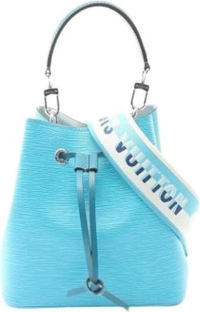 Louis Vuitton Pre-owned Bucket Bags, female, Blue, Size: ONE SIZE Pre-owned Vintage Bucket Bag