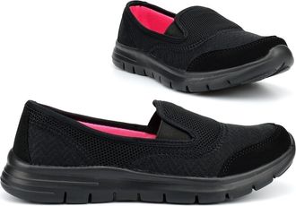 Generic Womens Lightweight Shoes Size 3 Womens Comfort Shoe Size 7 Lightweight Shoe Ladies Slip On Shoes Comfort Slip On Casual Sizes 3-9 Black 3 UK