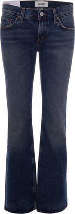 A Gold E Flared Jeans - Dames - Flared Jeans - Blauw - W27 - Katoen - Jeans