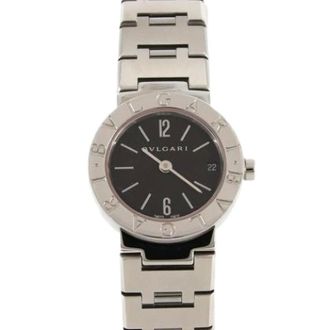 Bulgari Pre-owned Watches, female, Black, Size: ONE SIZE Pre-owned Vintage Wristwatch