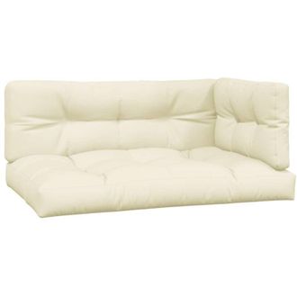 vidaXL Furniture Limited - Cojines Para Sof&aacute; De Palets 3 Unidades Tela