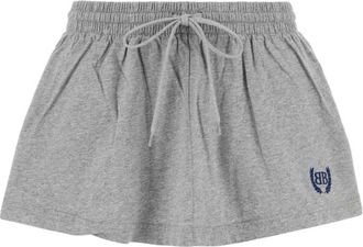 Balenciaga Grey cotton mini skirt