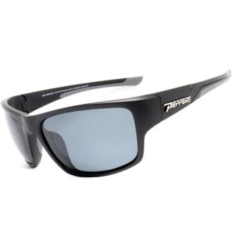 Peppers Phoenix Polarized Sunglasses Black Smoke Polarized