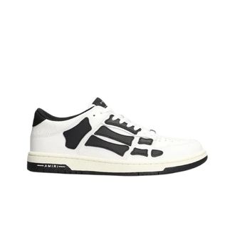 Amiri Schoenen, Heren, Wit, 40 EU, Leer, Skel Top Low