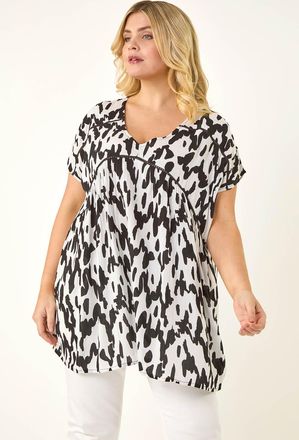 Roman Ladder Printed Top