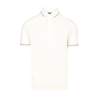 Emporio Armani Polo Shirts - Heren - Polos - Wit - M - Katoen - Tops