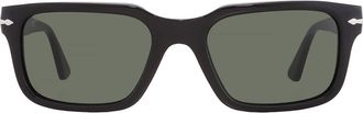 Persol Green Rectangular Mens Sunglasses PO3272S 95/31 53