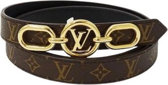 Louis Vuitton Pre-owned Belts, female, Brown, Size: ONE SIZE Pre-owned Vintage Monogram Belt