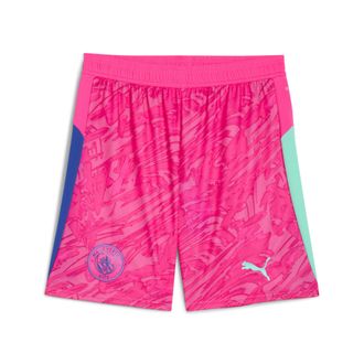 Puma Shorts da portiere Manchester City 25/26 da uomo, Accessori, Rosa, XS