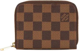 Louis Vuitton Pre-owned Wallets, female, Brown, Size: ONE SIZE Pre-owned Canvas wallets
