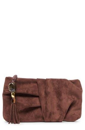 Dolce Vita Louela Tassel Clutch in Chocolate at Nordstrom Rack