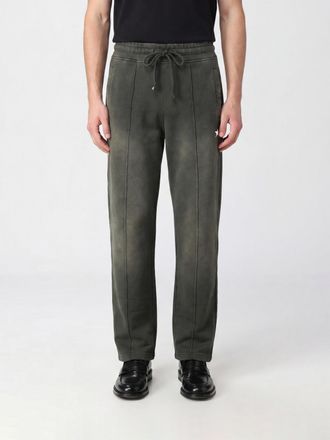 Golden Goose Pantaloni jogging in cotone con coulisse e tasche America