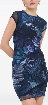 Guess Co Abito corto a fiori - Blu