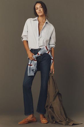 Edwin Lark Mid-Rise Ankle Bootcut Jeans