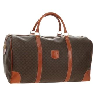 Celine Pre-owned Weekend Bags, female, Brown, Size: ONE SIZE Pre-owned Vintage Boston Bag