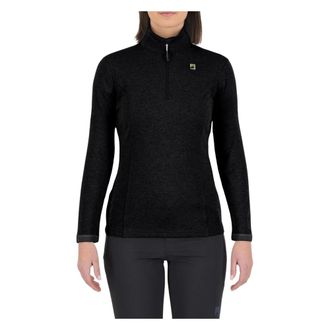 Karpos Zwarte Half Zip Pizzocco Jas - Dames - Coltruien - Zwart - S - Truien & Vesten