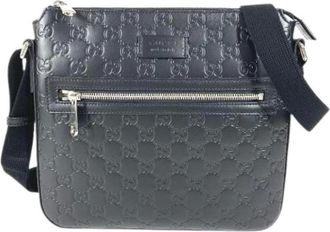 Gucci Pre-owned Cross Body Bags, male, Black, Size: ONE SIZE Pre-owned Pochette Shoulder Bag
