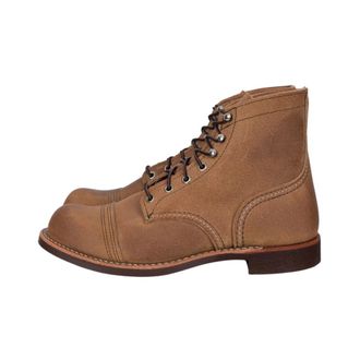 Red Wing Shoes 8083 Iron Ranger Boot - female - Red Wing Shoes - Lace-up Boots - Brown - 11 UK - Shoes