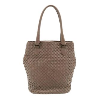 Bottega Veneta Pre-owned Bucket Bags, female, Brown, Size: ONE SIZE Pre-owned Bucket Bag