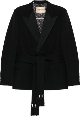 Valentino Mens Jackets Black