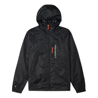 Converse Retro Casual Hooded Jacket Couple Style Black 10023165-A03