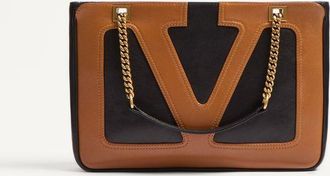 Valentino Garavani Valentino Garavani Viva Superstar Small Nappa Leather Shopping Bag Wo