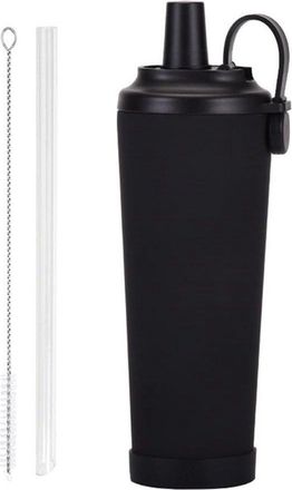 No Brand Vaso T&eacute;rmico Port&aacute;til De 830 Ml De Capacidad Con Asa Magn&eacute;tica, Dise&ntilde;ado Para Mayor Comodidad Y Seguridad (negro)