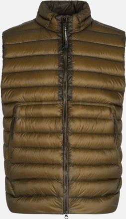 C.P. Company Mens DD-Shell Gilet Green - Size: 40/Regular