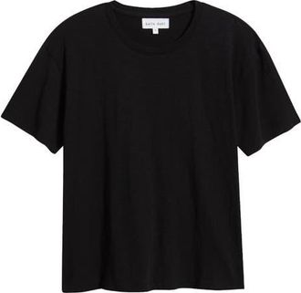Bella Dahl Relaxed Crewneck T-Shirt in Black at Nordstrom, Size X-Small